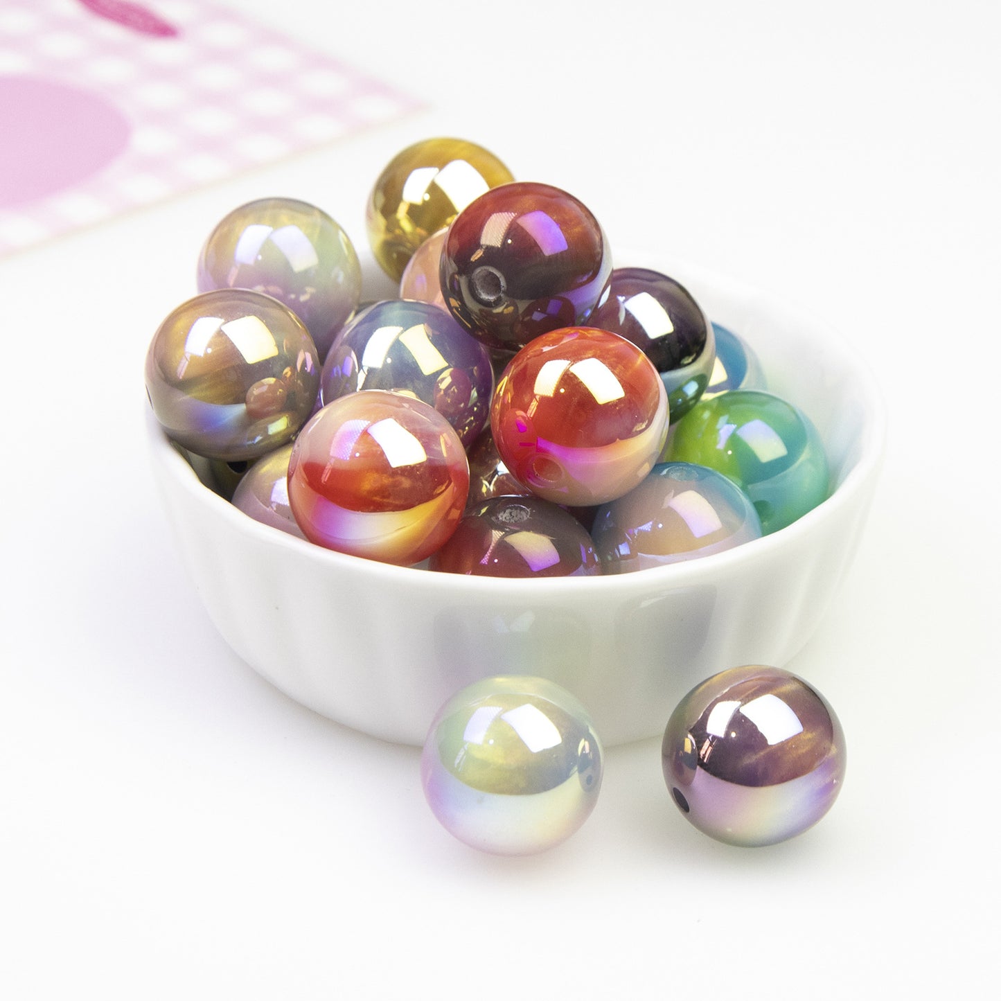 Moonlight Gradient Metallic Beads