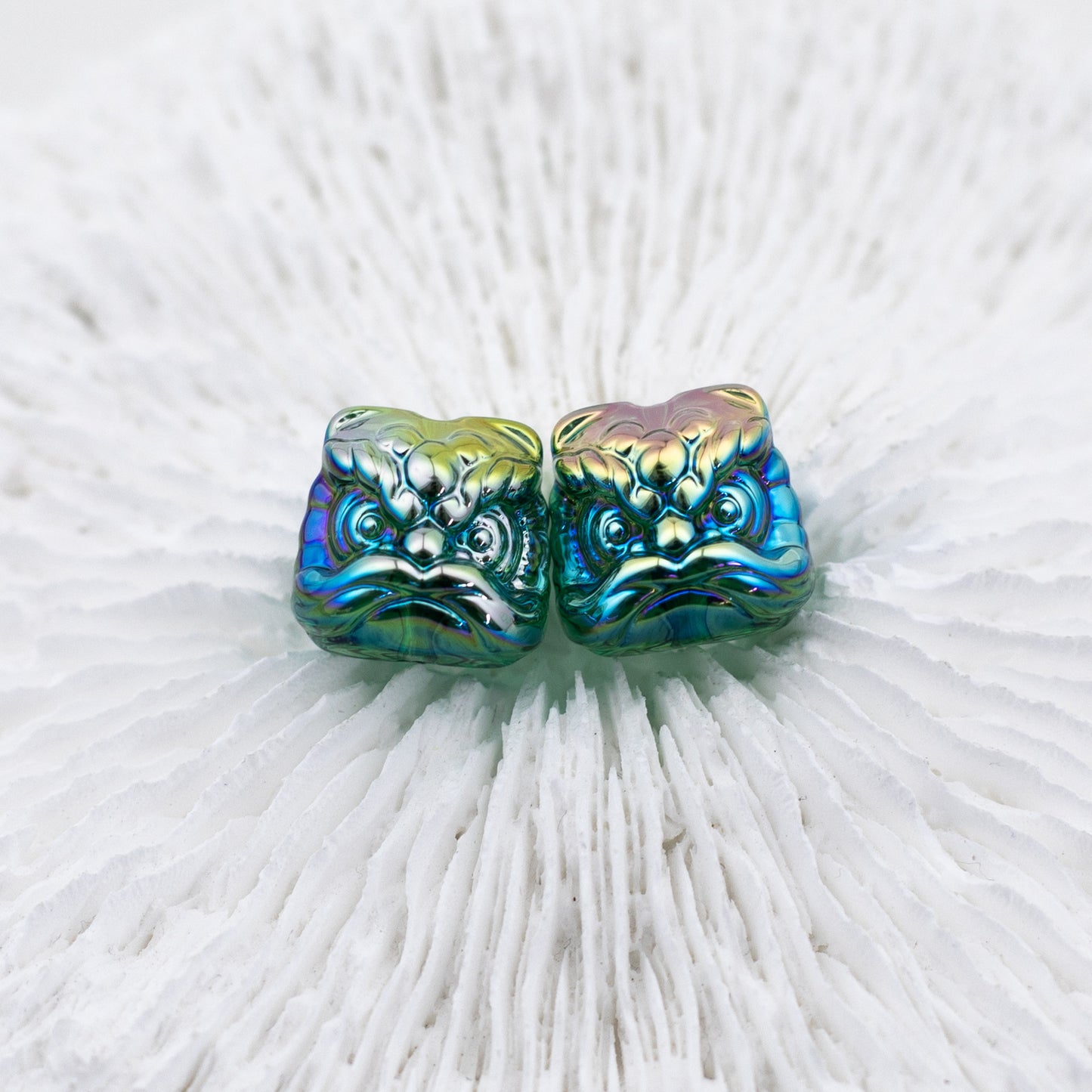 Moonlight Metallic Lion Dance Beads