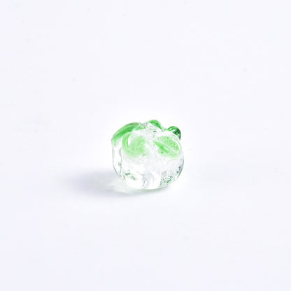 Luminous Persimmon Glass Beads Transparent 12mm 10 by Acrijoy