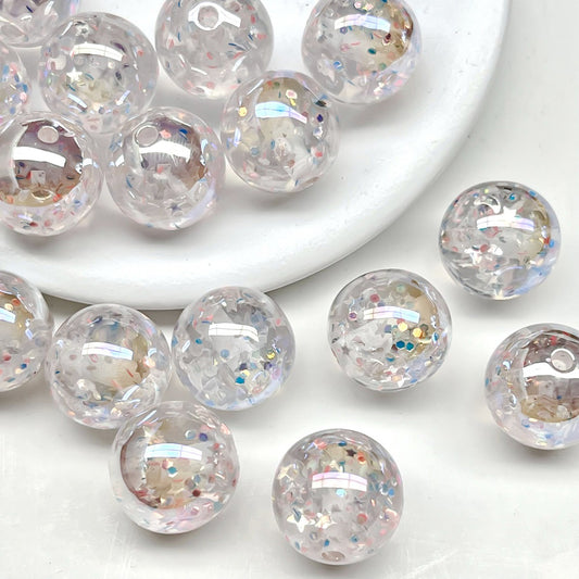 Meteor Fantasy Electroplated Resin Beads Moonlight Style Picture color-01 by Acrijoy