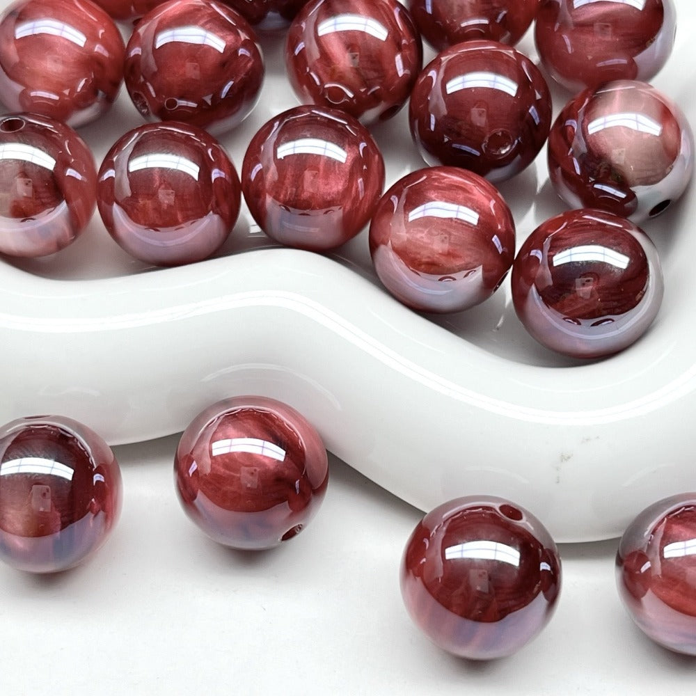 Ink Wash Painting Style Moonlight Resin Beads Picture color-06 by Acrijoy