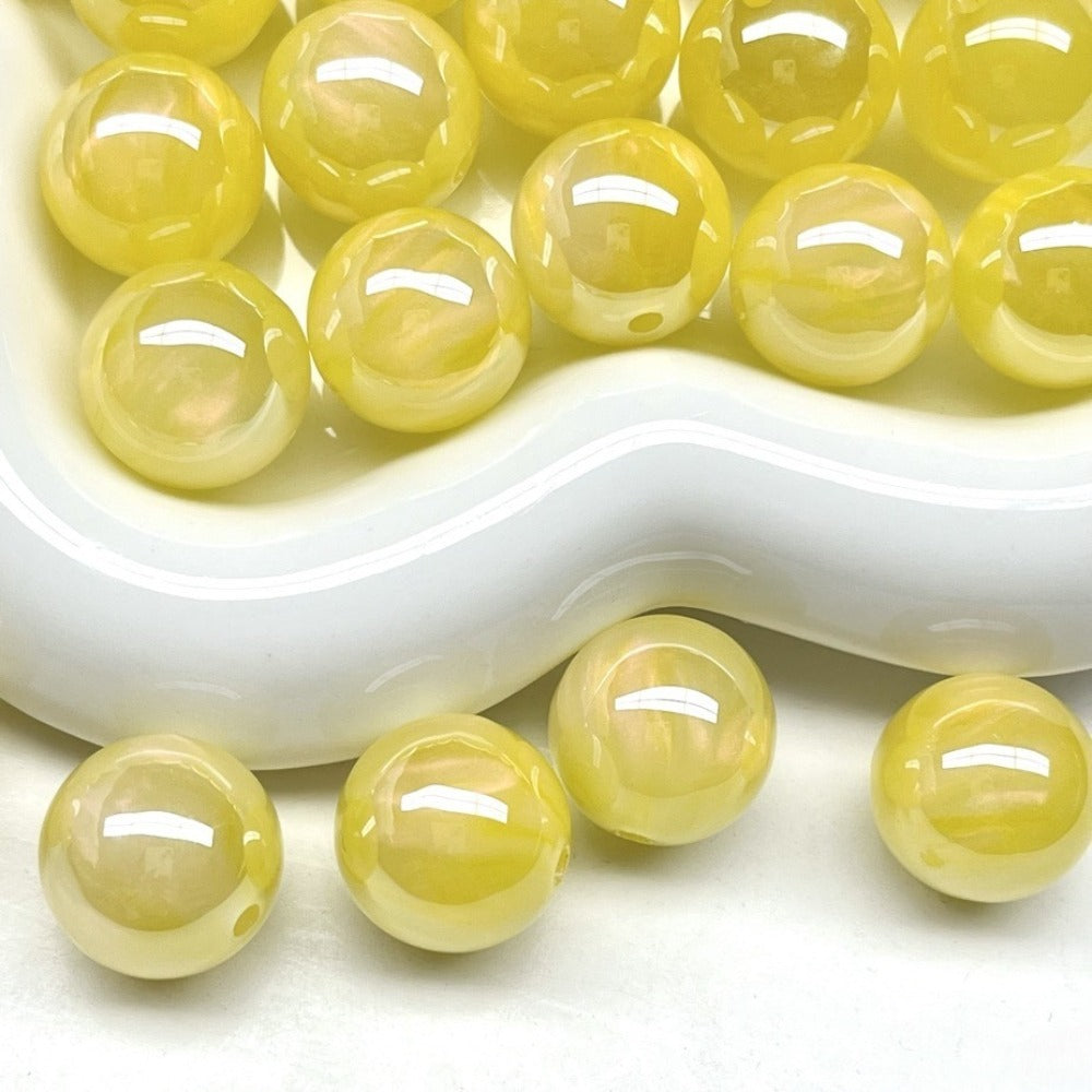 Ink Wash Painting Style Moonlight Resin Beads Picture color-09 by Acrijoy