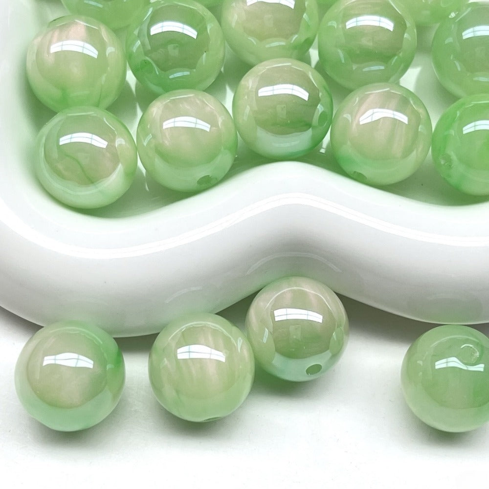 Ink Wash Painting Style Moonlight Resin Beads Picture color-10 by Acrijoy