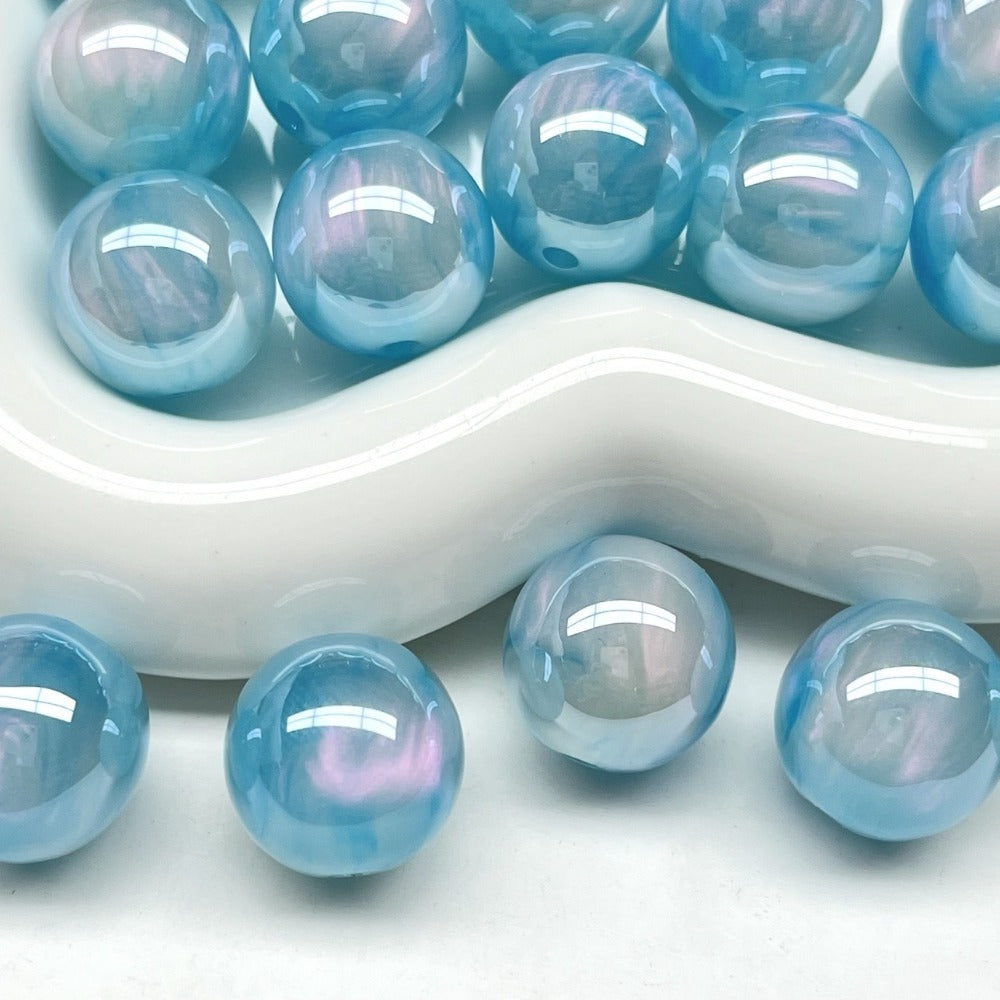 Ink Wash Painting Style Moonlight Resin Beads Picture color-04 by Acrijoy