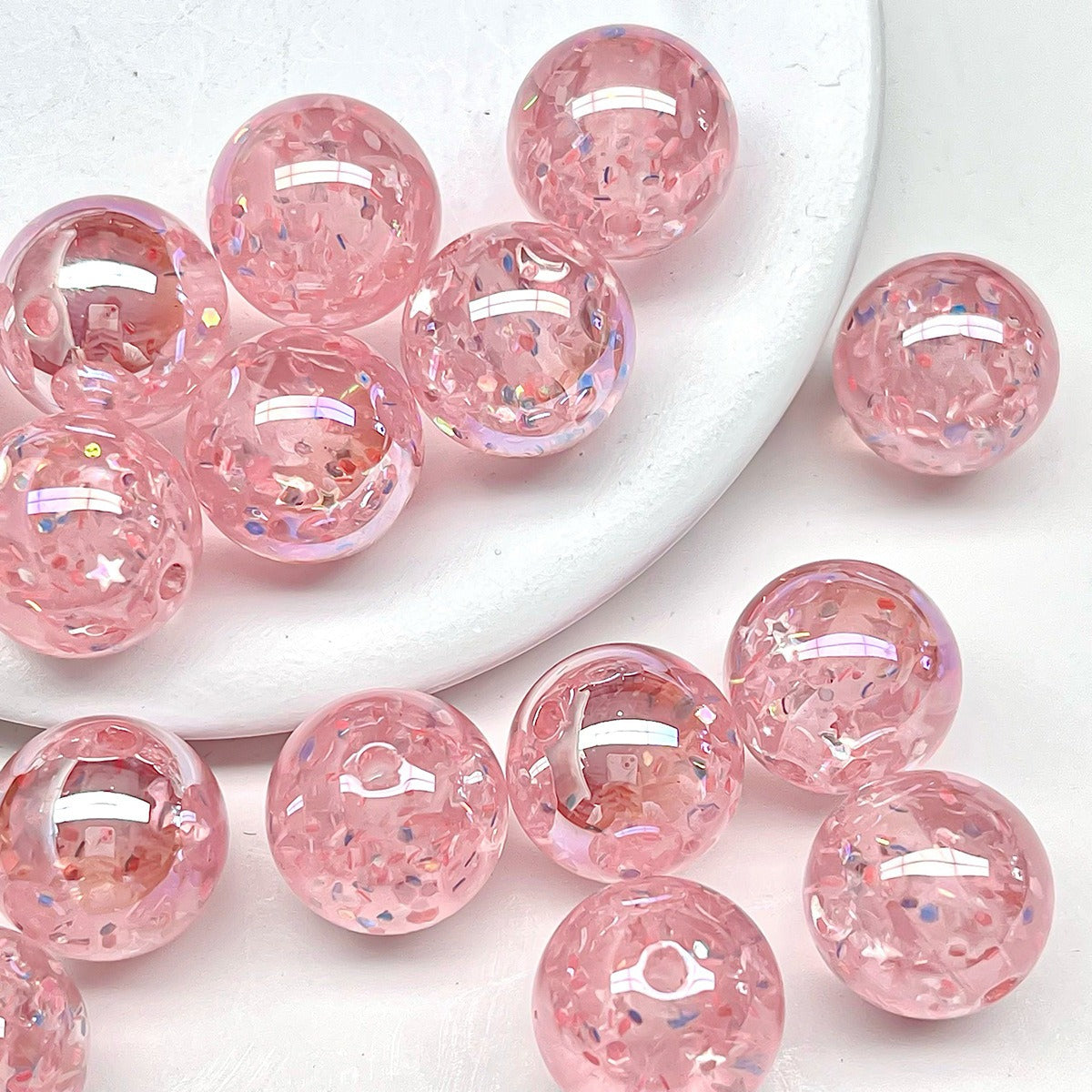 Meteor Fantasy Electroplated Resin Beads Moonlight Style Picture color-05 by Acrijoy