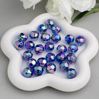 Moonlight Faceted Acrylic Beads