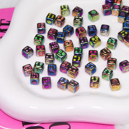 Minimalist Expression Square Beads