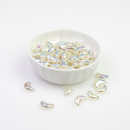 Baroque Moonlight Electroplated Beads