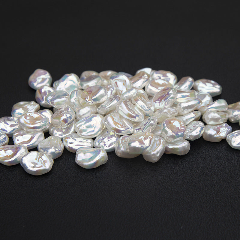 Iridescent Baroque Moonlight Pearls
