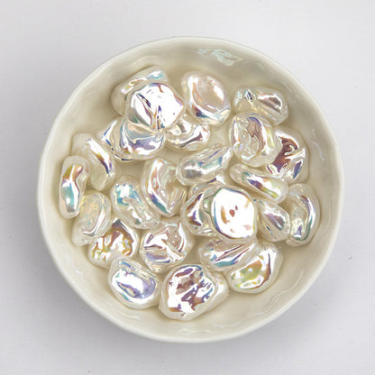 Iridescent Baroque Moonlight Pearls