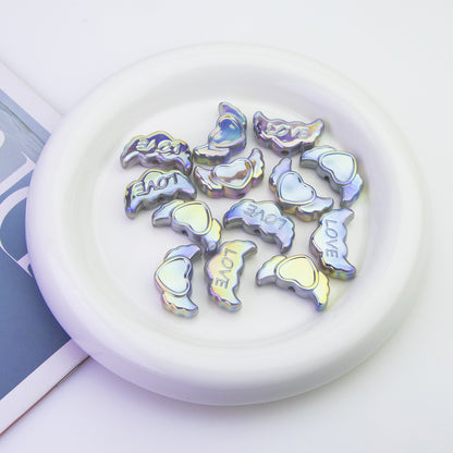 Moonlight Gray Acrylic Beads