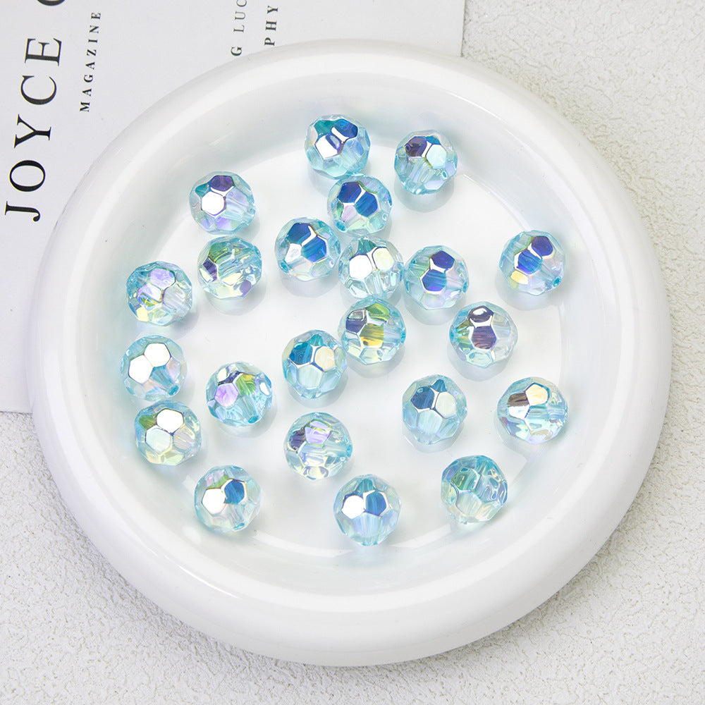 Moonlight Faceted Acrylic Beads
