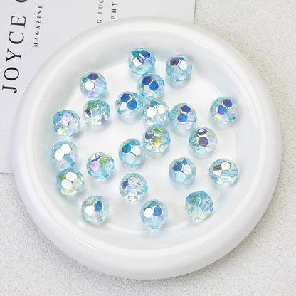 Moonlight Faceted Acrylic Beads
