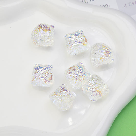 Moonlight Metallic Lion Dance Beads