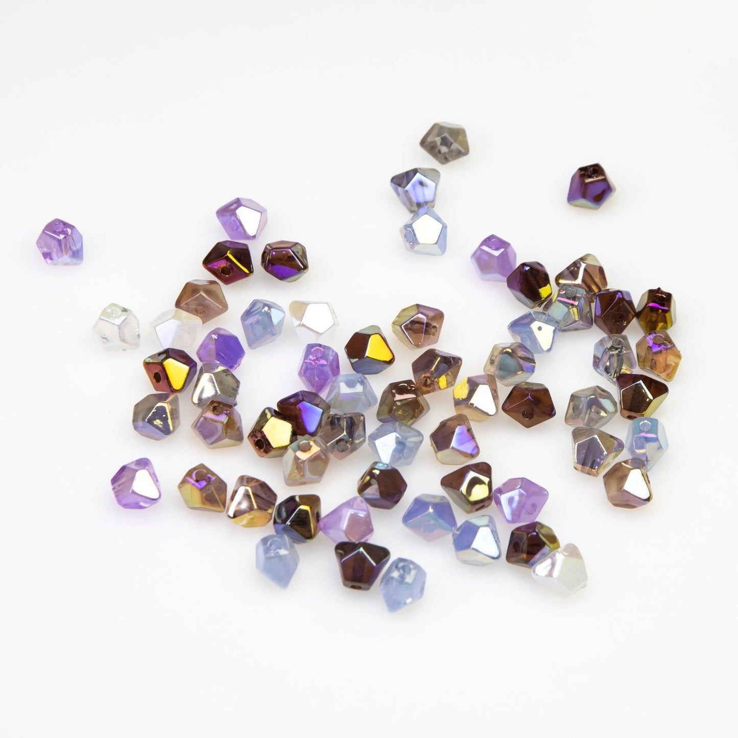 Colorful Baroque Acrylic Beads