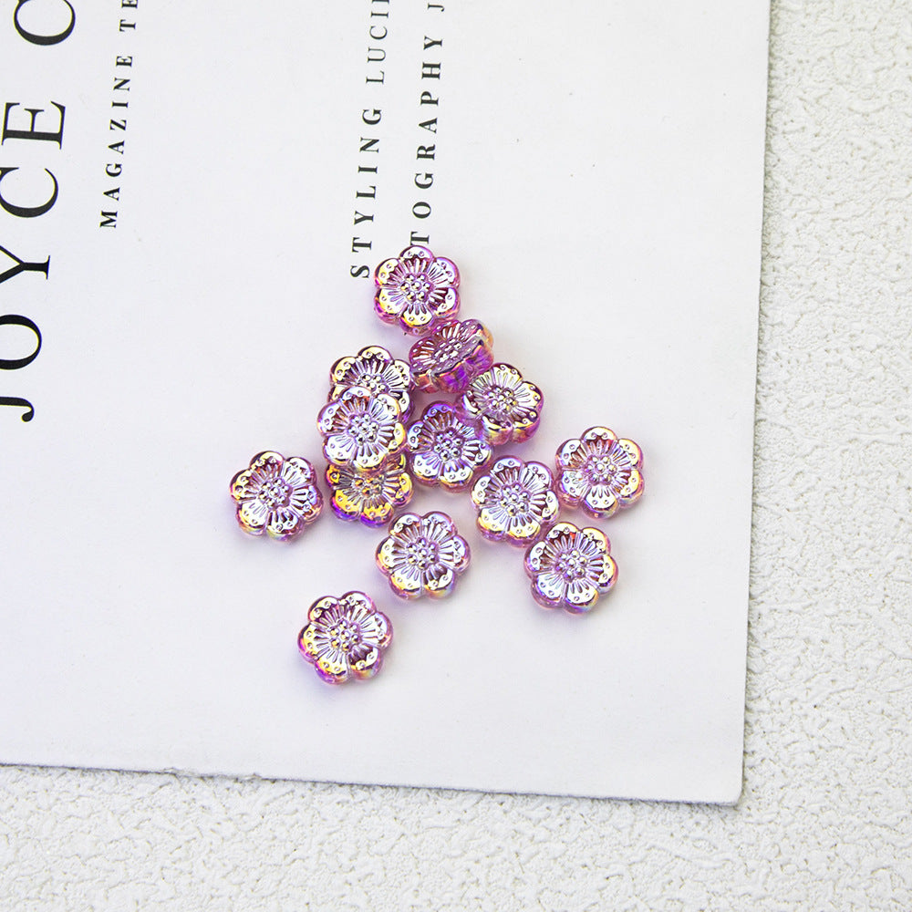 Pink Moonlight Acrylic Beads