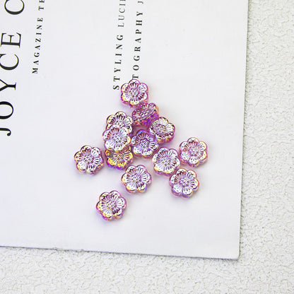 Pink Moonlight Acrylic Beads