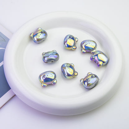 Moonlight Gray Acrylic Beads