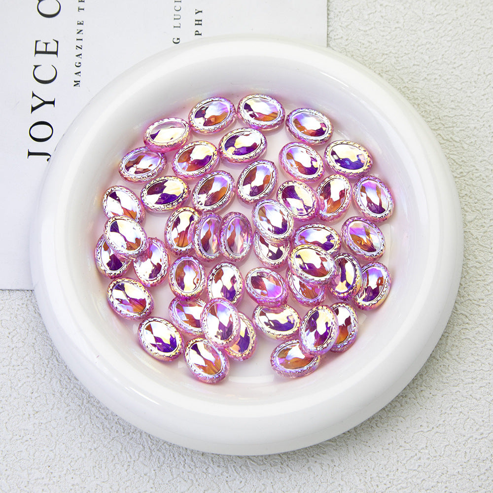 Pink Moonlight Acrylic Beads