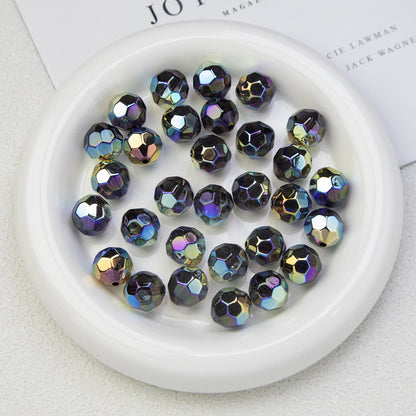 Moonlight Faceted Acrylic Beads