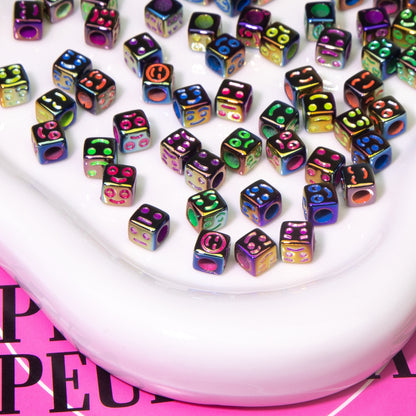 Minimalist Expression Square Beads