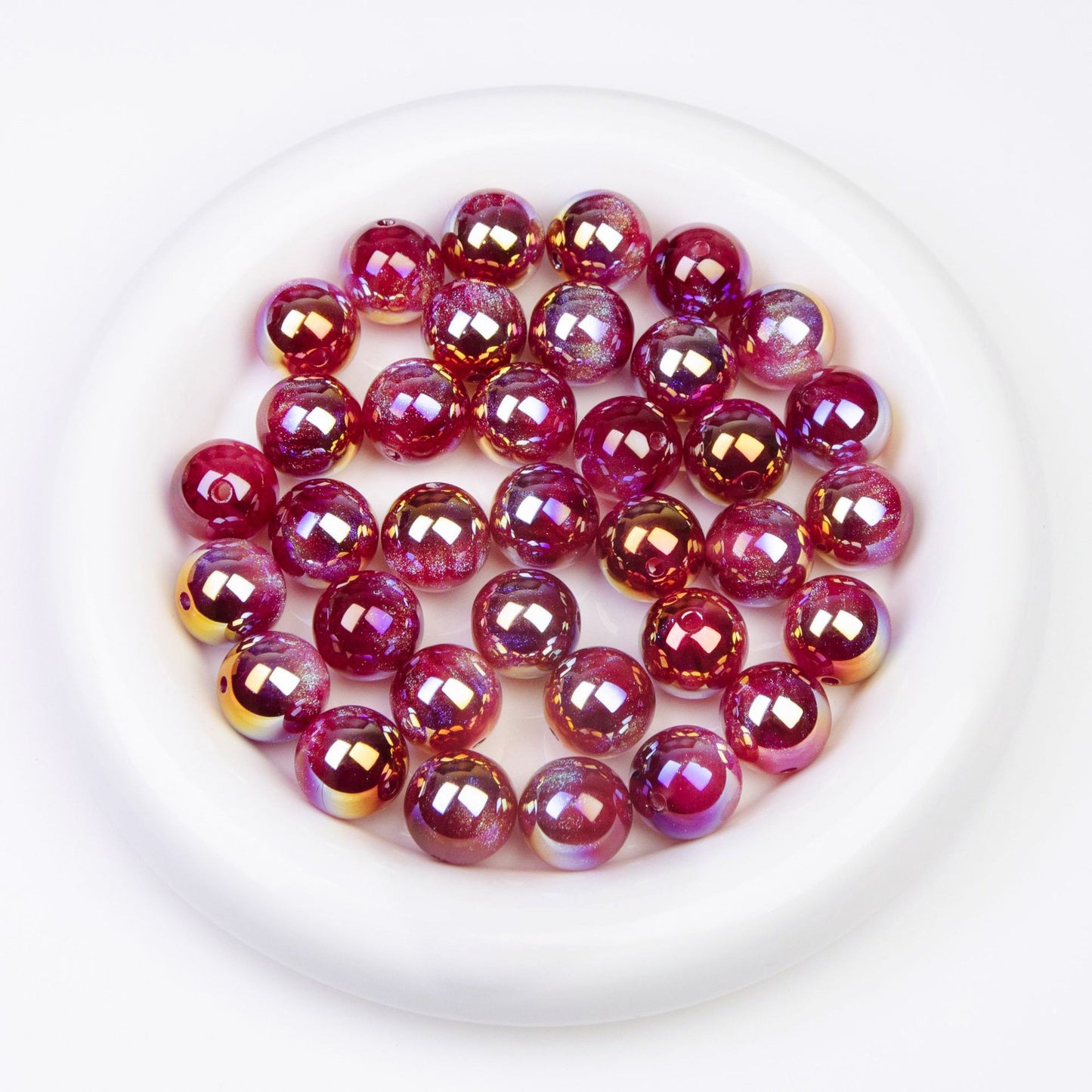 Moonlight Metallic Resin Beads