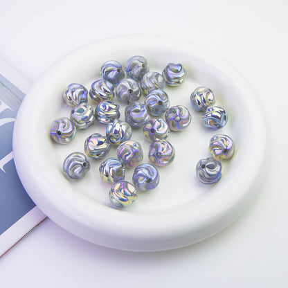 Moonlight Gray Acrylic Beads