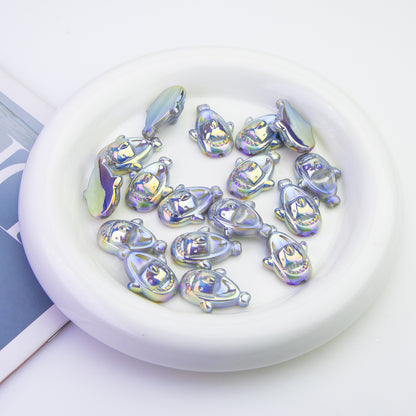 Moonlight Gray Acrylic Beads