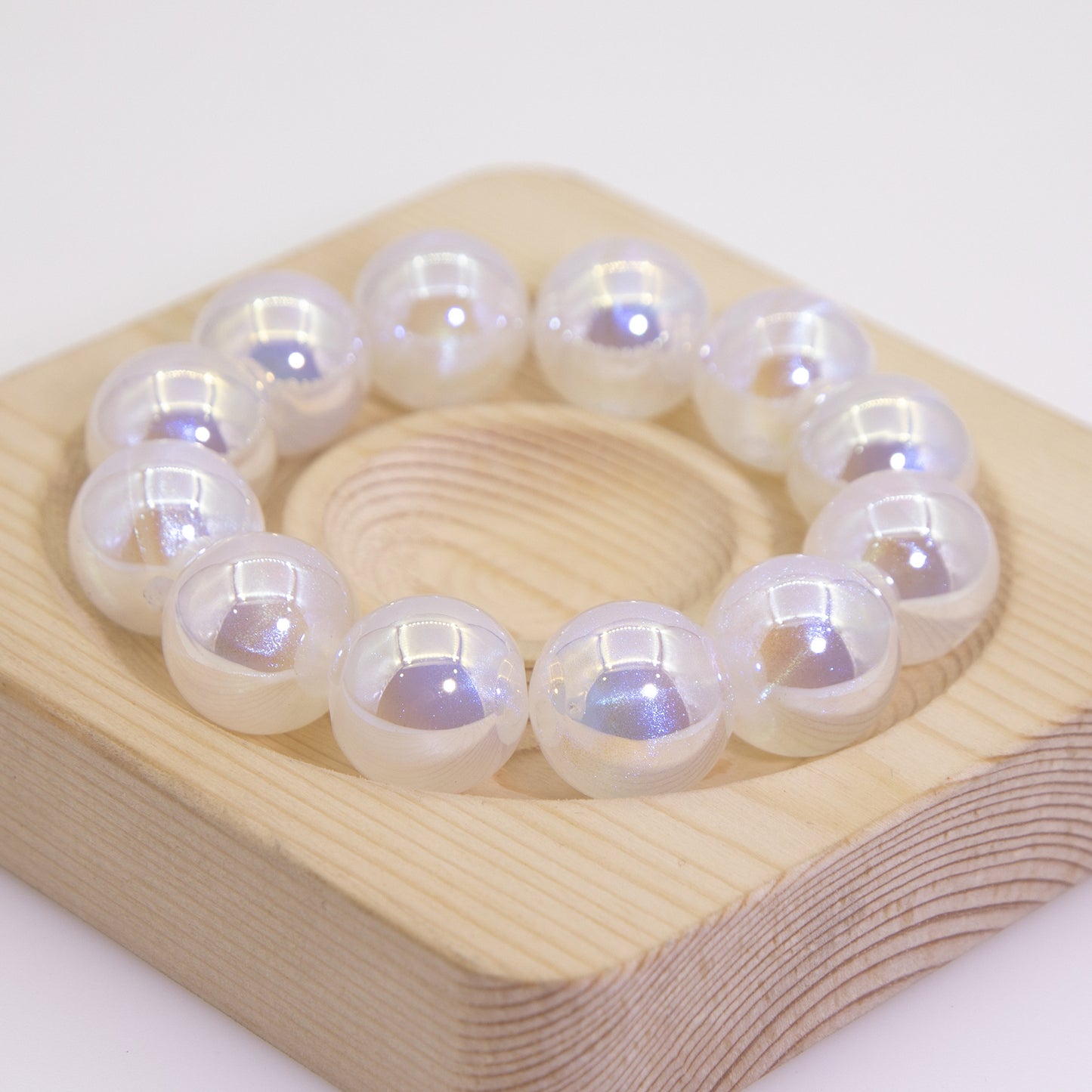 Moonlight Metallic Resin Beads