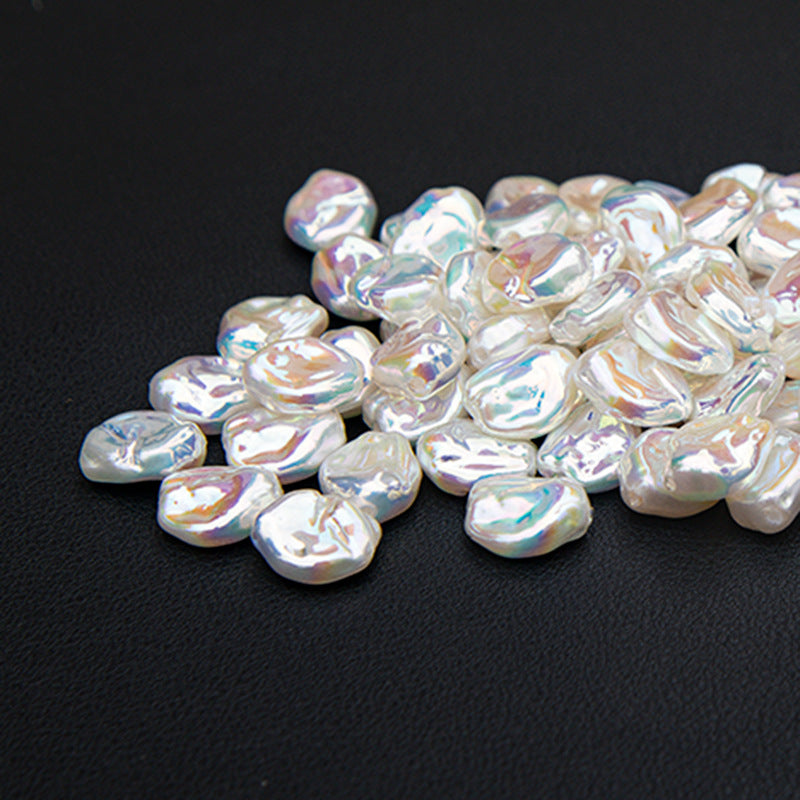 Iridescent Baroque Moonlight Pearls
