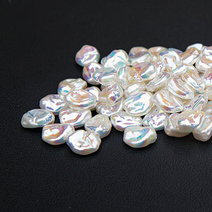 Iridescent Baroque Moonlight Pearls