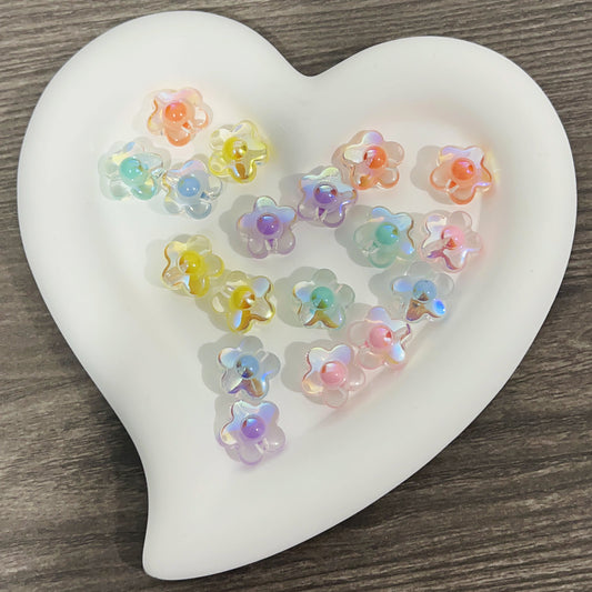 Moonlight Floating Effect Electroplated Beads