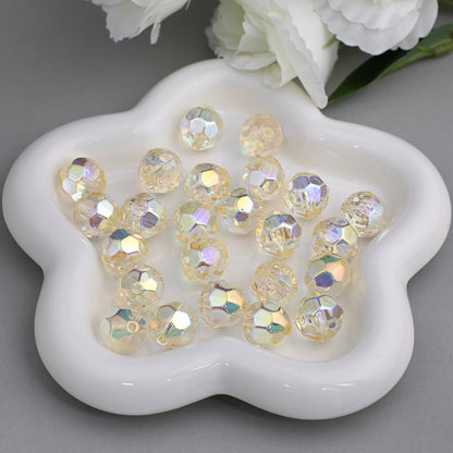 Moonlight Faceted Acrylic Beads