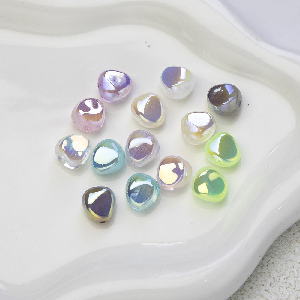 Moonlight Baroque Acrylic Beads