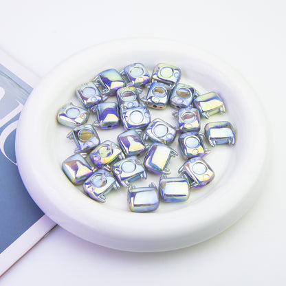 Moonlight Gray Acrylic Beads