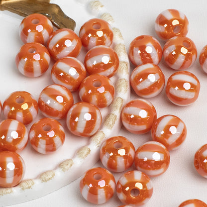 12mm Electroplated Circus Color Mix Acrylic Beads Picture color-06 12mm by Acrijoy