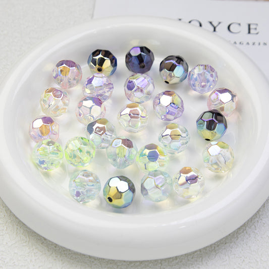 Moonlight Faceted Acrylic Beads