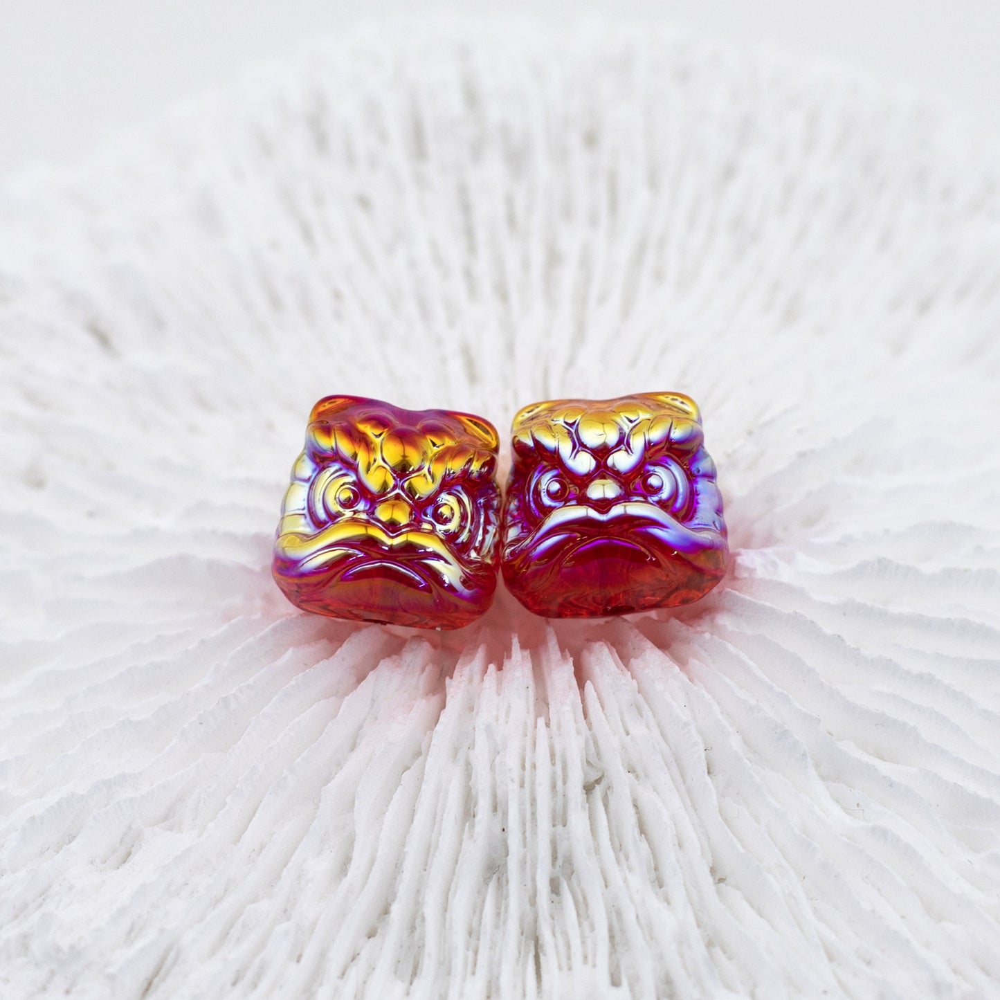 Moonlight Metallic Lion Dance Beads