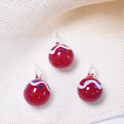 Festive Christmas Tree and Wreath Glass Beads Christmas lights by Acrijoy