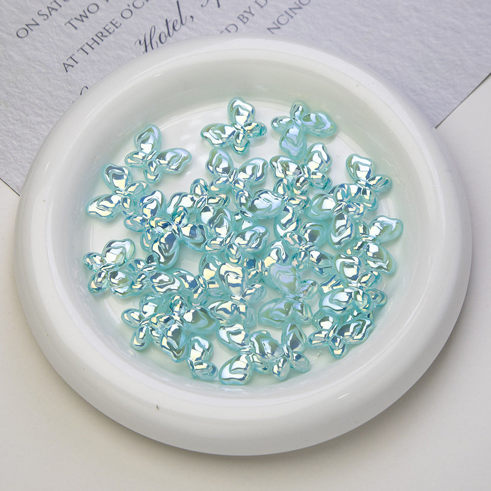 Moonlight Butterfly Acrylic Beads