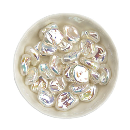 Iridescent Baroque Moonlight Pearls