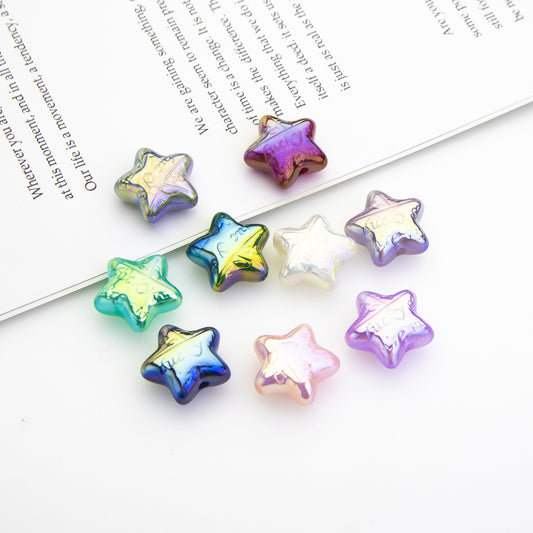 Moonlight Wish Star Acrylic Beads