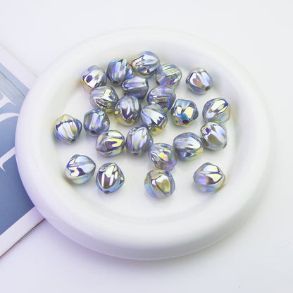 Moonlight Gray Acrylic Beads