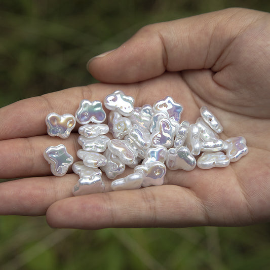 Moonlight Pearl Butterfly Beads