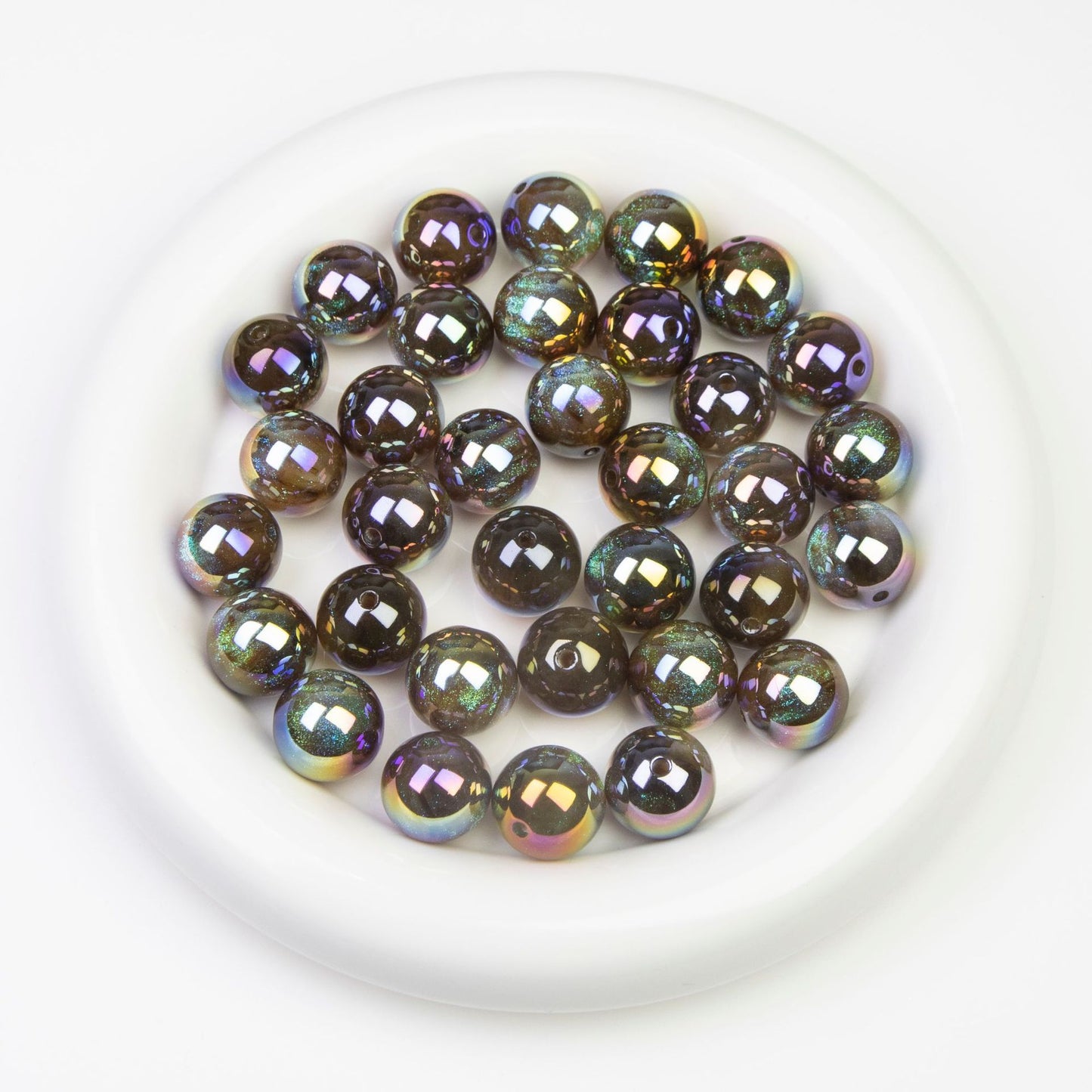 Moonlight Metallic Resin Beads
