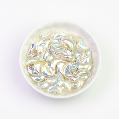Baroque Moonlight Electroplated Beads