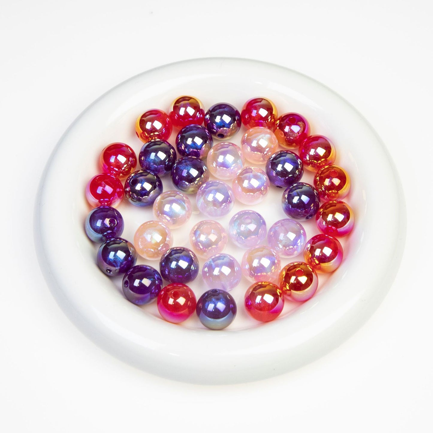 Moonlight Metallic Resin Beads