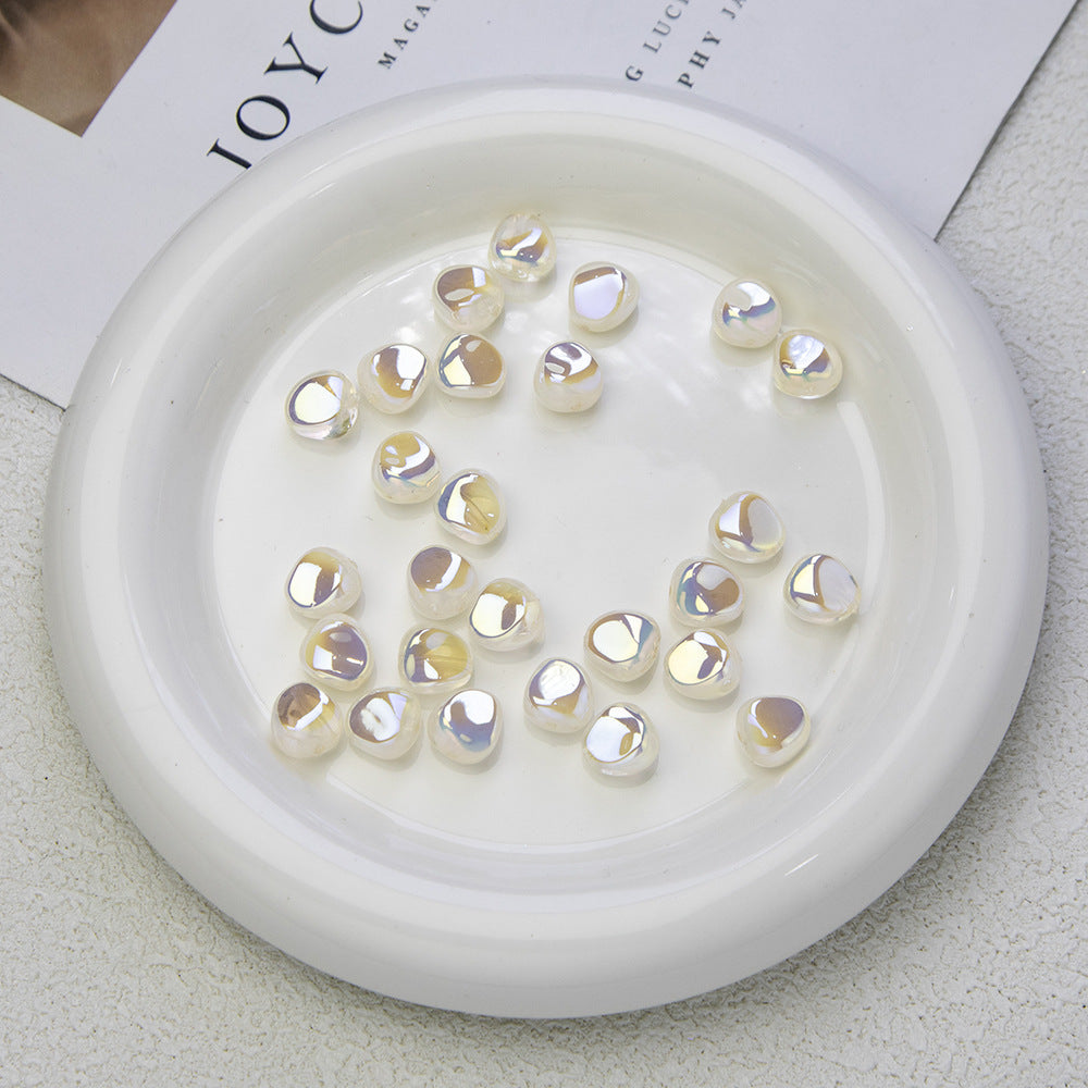 Moonlight Baroque Acrylic Beads