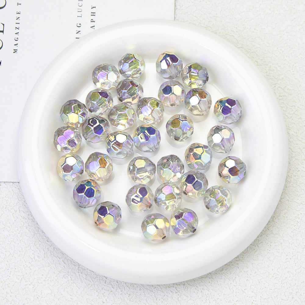 Moonlight Faceted Acrylic Beads