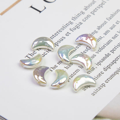 Baroque Moonlight Electroplated Beads